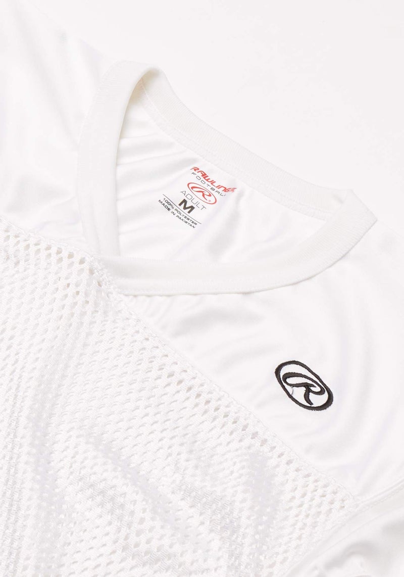 Rawlings رولينغز | قميص كرة القدم للتدريب للبالغين | أبيض | متوسط - Image 3